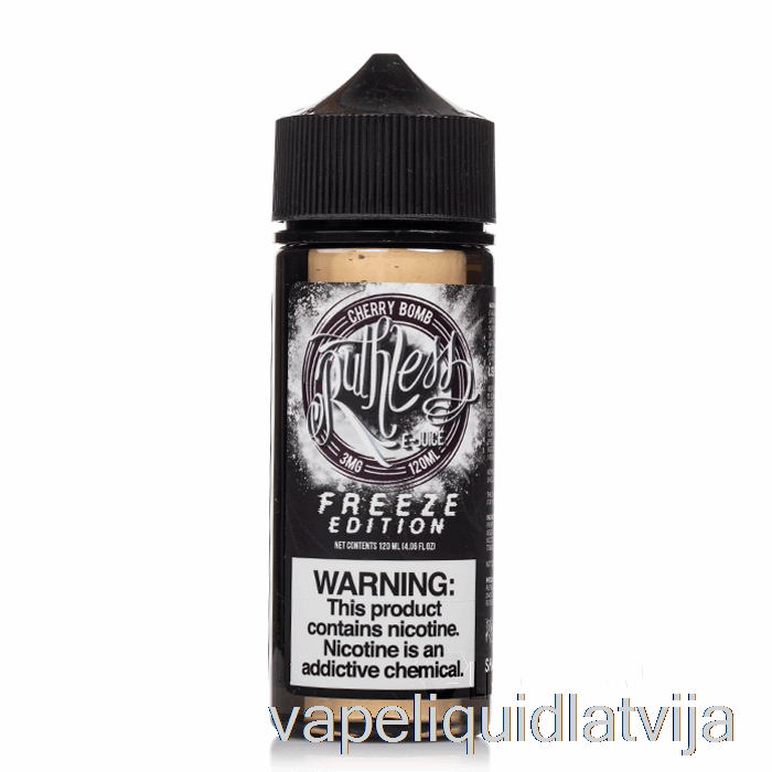 ķiršu Bumba - Saldētavas Izdevums - Nežēlīgs Tvaiks - 120 Ml 0mg Vape šķidrums